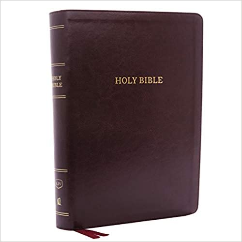 Holy Bible: King James Version, Burgundy, Leathersoft, Super Giant Print, Reference