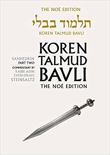 Koren Talmud Bavli: v. 30: Sandhedrin Part 2, English indir
