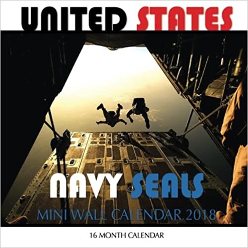 United States Navy Seals Mini Wall Calendar 2018: 16 Month Calendar indir
