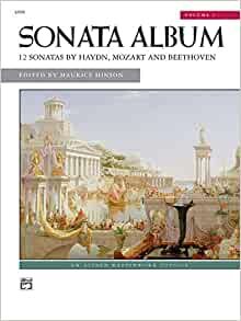 ダウンロード  Sonata Album: 12 Sonatas by Haydn, Mozart and Beethoven (Alfred Masterwork Edition) 本
