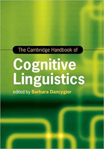 ダウンロード  The Cambridge Handbook of Cognitive Linguistics (Cambridge Handbooks in Language and Linguistics) 本