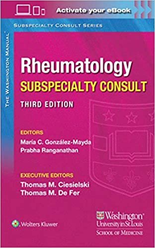 ダウンロード  Washington Manual Rheumatology Subspecialty Consult 本
