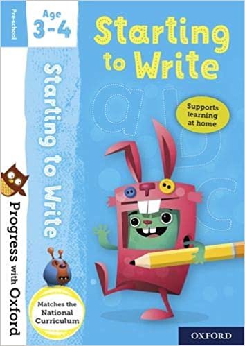 Snashall, S: Progress with Oxford: Starting to Write Age 3-4 indir