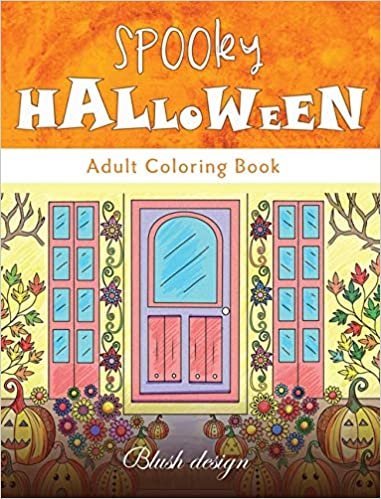 تحميل Spooky Halloween: Adult Coloring Book