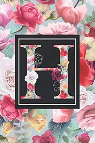 indir H: Personal Bloom Floral Flower Letter H, H Notebook for Women, Girls and School, Pink Floral, Journal &amp; Diary for Writing &amp; Note Taking for Girls and Women Floral Flower Letter