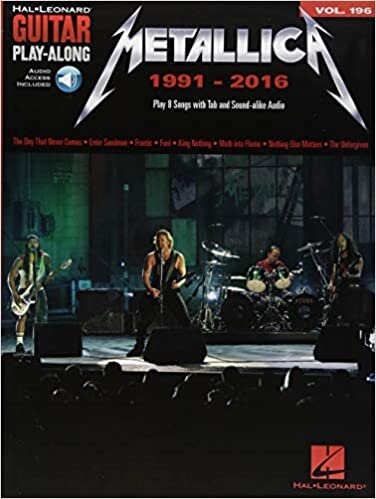 ダウンロード  Metallica 1991-2016 (Hal Leonard Guitar Play-Along) 本
