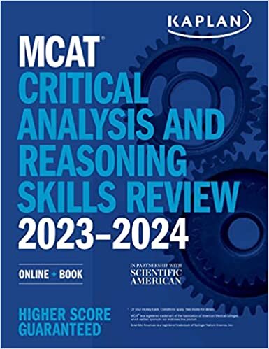 تحميل MCAT Critical Analysis and Reasoning Skills Review 2023-2024: Online + Book