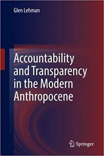 ダウンロード  Accountability and Transparency in the Modern Anthropocene 本