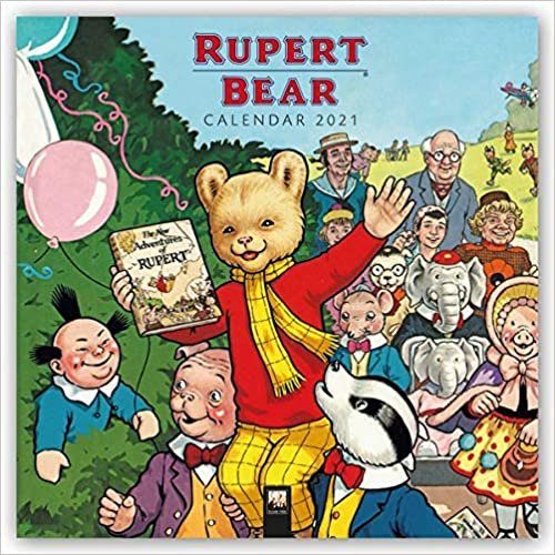 Rupert Bear Wall Calendar 2021 (Art Calendar) ダウンロード