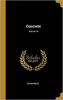 تحميل Concrete; Volume 16