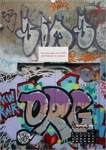 Graffiti & Streetart 2021 (Premium, hochwertiger DIN A2 Wandkalender 2021, Kunstdruck in Hochglanz): Graffiti & Streetart - 'illegale' Kunst im oeffentlichen Raum (Monatskalender, 14 Seiten )