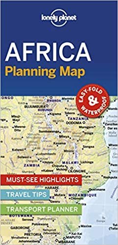 اقرأ Lonely Planet Africa Planning Map الكتاب الاليكتروني 