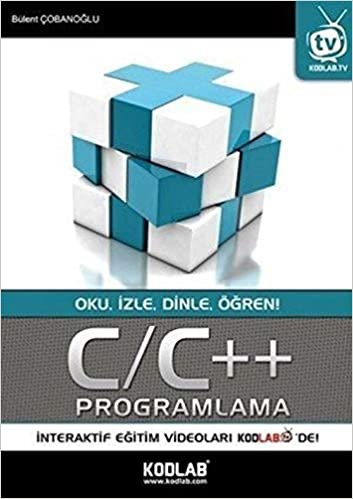 C/C++ Programlama: Oku, İzle, Dinle, Öğren! indir