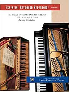 ダウンロード  Essential Keyboard Repertoire: 100 Early Intermediate Selections in Their Original Form, Baroque to Modern (1) 本