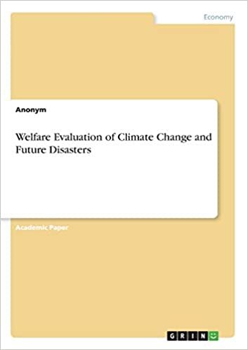 indir Welfare Evaluation of Climate Change and Future Disasters