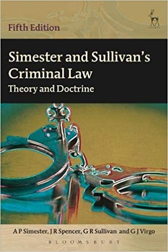 Simester and Sullivan's Criminal Law: Theory and Doctrine indir
