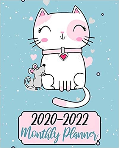 ダウンロード  2020-2022 Monthly Planner: Pretty Cat, 36 Months Appointment Calendar, Agenda Schedule Organizer Logbook, Business Planners and Journal With Holidays and inspirational Quotes 本