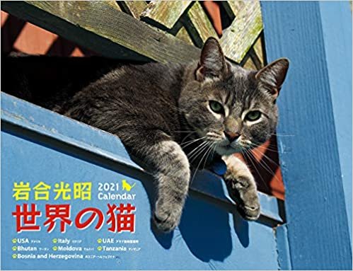 ダウンロード  2021 岩合光昭 世界の猫 ([カレンダー]) 本