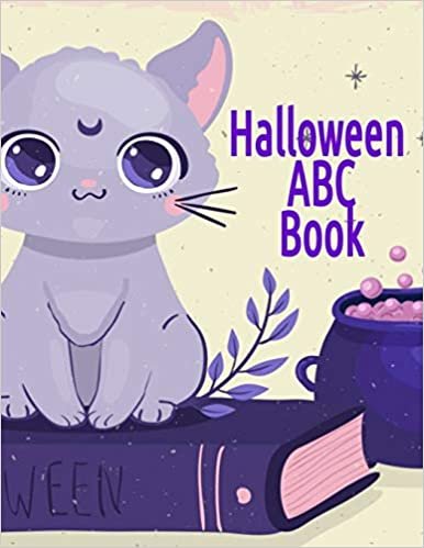 indir Halloween ABC Book: Alphabet Activity Book for Toddlers &amp; Kids 3-5 - Letter Tracing Book For Preschoolers To Learn How To Write Spooky Letters &amp; Words From A To Z