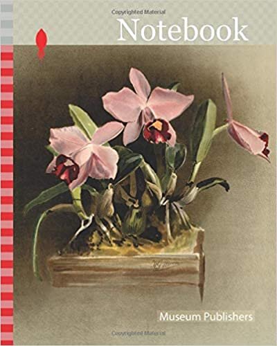 Notebook: Orchid, Laelia praestans, Sander, F. (Frederick), 1847-1920, Author, Moon, H. G, Artist, Leutzsch, Gustav, Lithographer indir