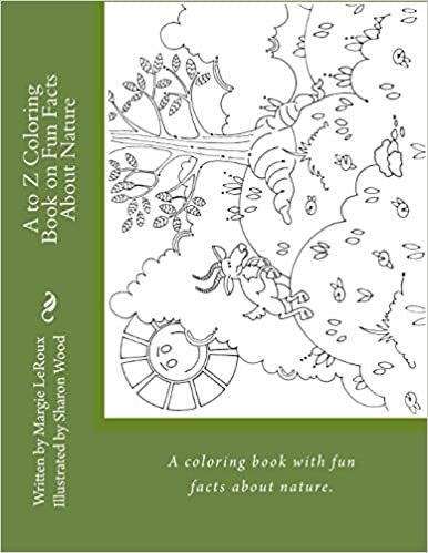 indir A to Z Coloring Book on Fun Facts About Nature