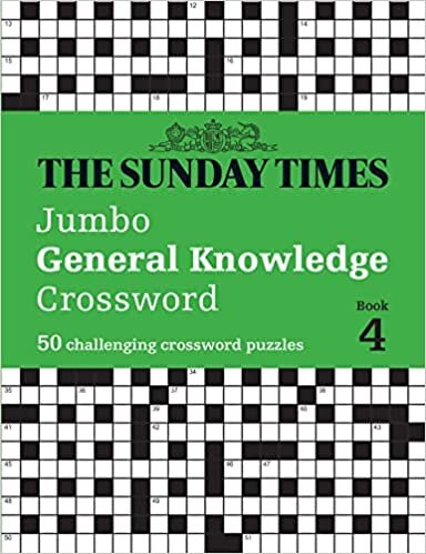 indir The Sunday Times Jumbo General Knowledge Crossword Book 4: 50 general knowledge crosswords (The Sunday Times Puzzle Books)