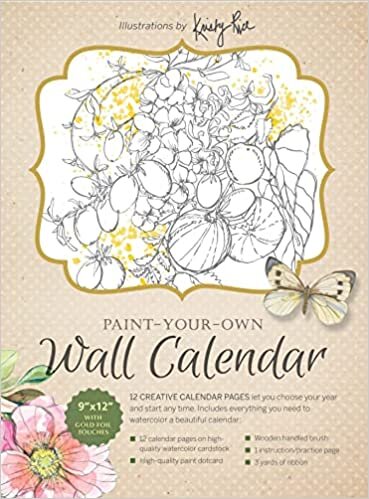 ダウンロード  Paint-your-own Wall Calendar (Artisan) 本