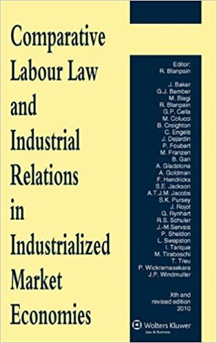 comparative وعمالة قانون و الصناعية relations industrialized في السوق