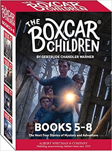The Boxcar Children Mysteries Boxed Set 5-8: Mike's Mystery, Blue Bay Mystery, the Woodshed Mystery, & the Lighthouse Mystery