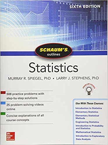 indir Schaum&#39;s Outline of Statistics, Sixth Edition