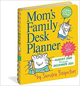 2021 Moms Family Desk Planner