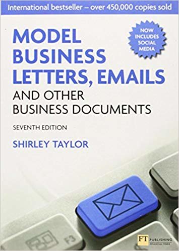 نموذج الأعمال ، حروف رسائل البريد الإلكتروني و المستندات الأخرى في الأعمال (إصدار 7)