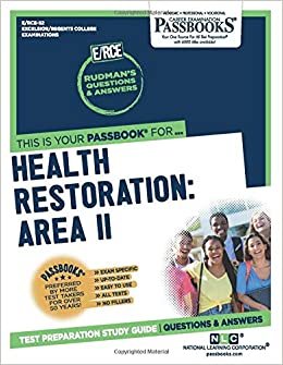 اقرأ Health Restoration: Area II الكتاب الاليكتروني 