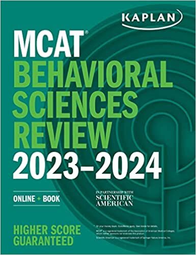تحميل MCAT Behavioral Sciences Review 2023-2024: Online + Book