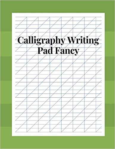 تحميل Calligraphy Writing Pad Fancy: Grid Paper for Calligraphy, Arabic Calligraphy Paper, Calligraphy Paper and Envelopes
