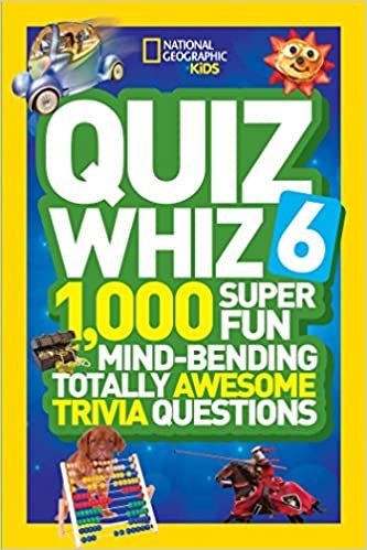 تحميل ناشونال جيوغرافيك للأطفال quiz whiz 6: 1,000 Super مرح mind-bending تمام ً ا من الروعة trivia أسئلة