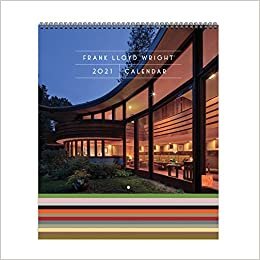 Frank Lloyd Wright 2021 Tiered Wall Calendar
