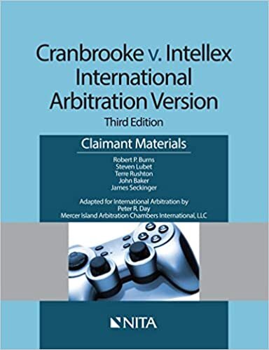 indir Cranbrooke V. Intellex, International Arbitration Version: Claimant Materials (NITA)