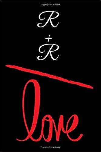 R+R=LOVE: Small Bride Journal for Notes, Thoughts, Ideas, Reminders, Lists to do, Planning, Funny Bride-to-Be or Engagement Gift indir