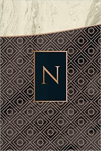 indir Monogram N Journal: Blank Notebook Diary Pad (Luxury One 365 Lined)