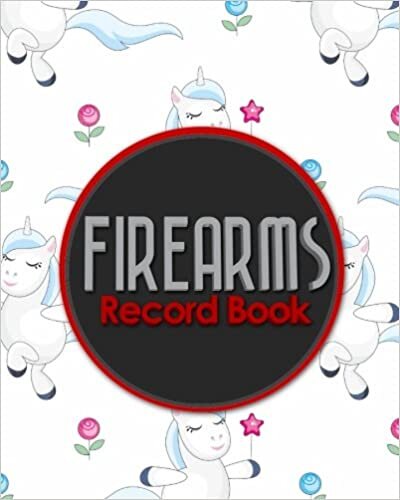 indir Firearms Record Book: ATF Books, Firearms Log Book, C&amp;R Bound Book, Firearms Inventory Log Book, Cute Unicorns Cover: Volume 66