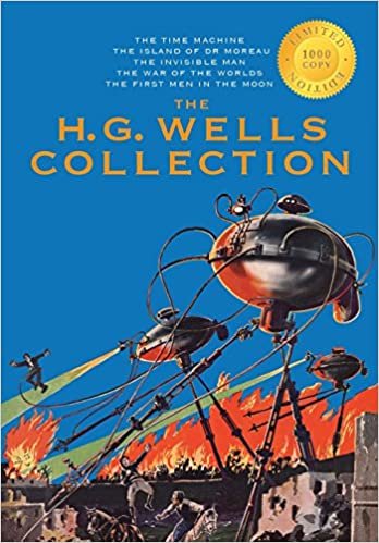 The H. G. Wells Collection (5 Books in 1) The Time Machine, The Island of Doctor Moreau, The Invisible Man, The War of the Worlds, The First Men in the Moon (1000 Copy Limited Edition) indir