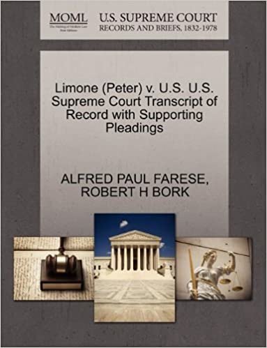 Limone (Peter) v. U.S. U.S. Supreme Court Transcript of Record with Supporting Pleadings indir