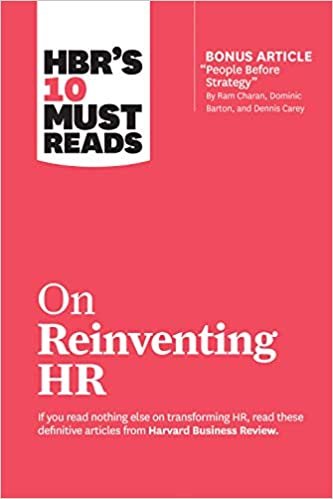 Harvard Business Review HBR's 10 Must Reads on Reinventing HR (with bonus article "People Before Strategy" by Ram Charan, Do تكوين تحميل مجانا Harvard Business Review تكوين