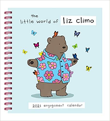 Liz Climo 2021 Engagement Calendar: (Weekly Calendar of Animal Comic Strips, Funny Animal Cartoon Planner Calendar)
