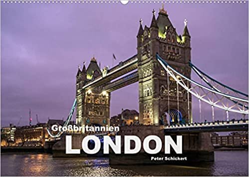 Grossbritannien - London (Wandkalender 2022 DIN A2 quer): Die britische Hauptstadt in einem farbenfrohen Kalender vom Reisefotografen Peter Schickert. (Monatskalender, 14 Seiten )