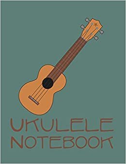 تحميل Ukulele Tab Notebook: 6 String Chord and Tablature Staff Music Paper for Students &amp; Teachers, Sloth Playing Ukulele Cover Paperback - December 11, 2019