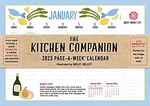 The Kitchen Companion Page-A-Week Calendar 2023 ダウンロード