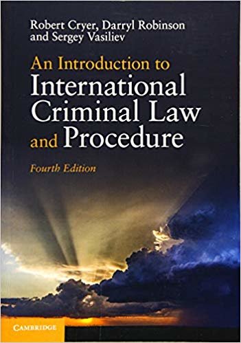 تحميل An Introduction to International Criminal Law and Procedure