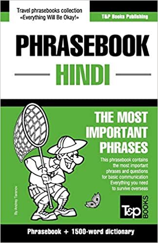 indir English-Hindi phrasebook and 1500-word dictionary